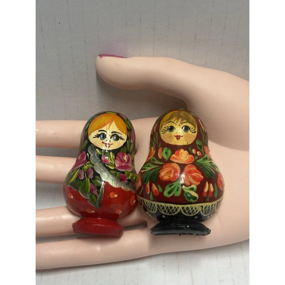 Russian Nesting Doll Look Refrigerator Magnet 2.5